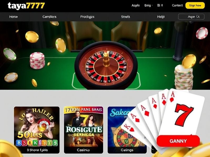 Discover the ultimate online gambling destination at taya777 bet.com. Play popular casino games, enjoy sports betting, and unwind with live dealers in a secure and exciting environment.